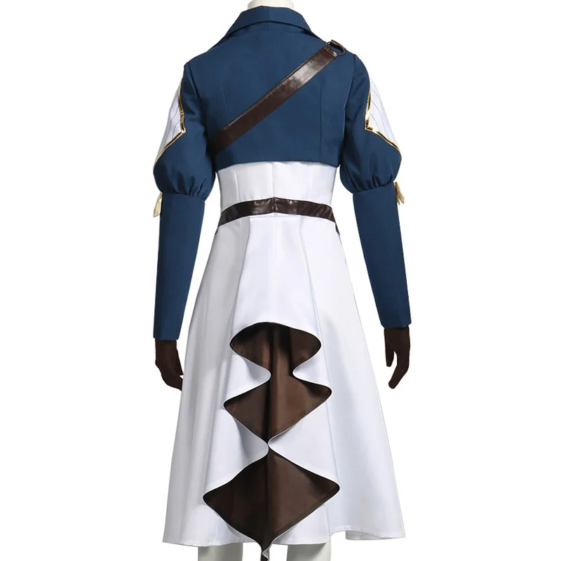 Coshome A фиолетовый Evergarden костюмы для косплея фиолетовые парики женское весеннее