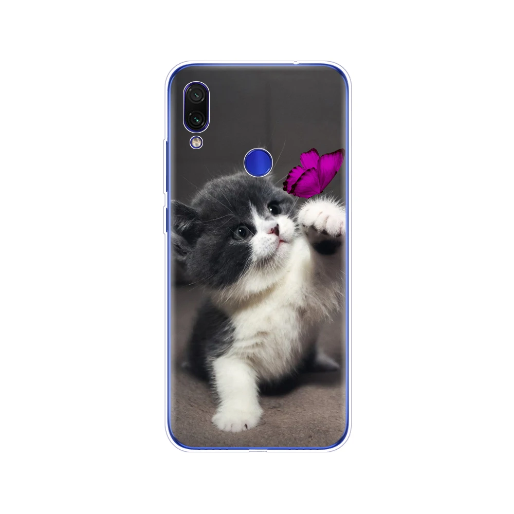 61905 Силиконовый чехол для Xiaomi mi Play, задняя крышка mi Play, чехол с котом, сумка на Xiaomi mi, чехол для телефона, s бампер, собака, милый рисунок - Цвет: 61905