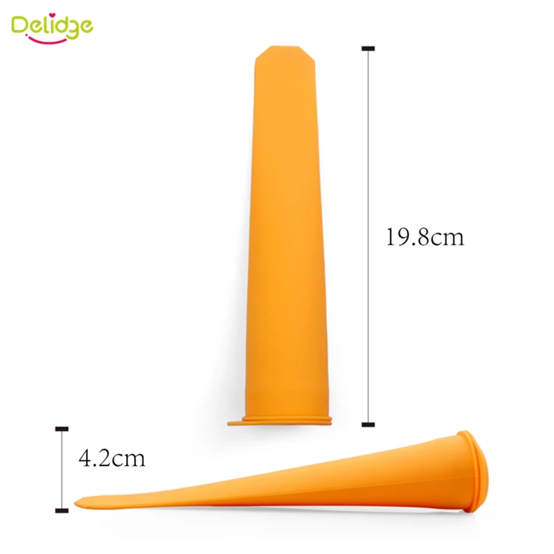 Delidge 1 шт. форма для фруктового льда силиконовая цветная сделай сам летняя