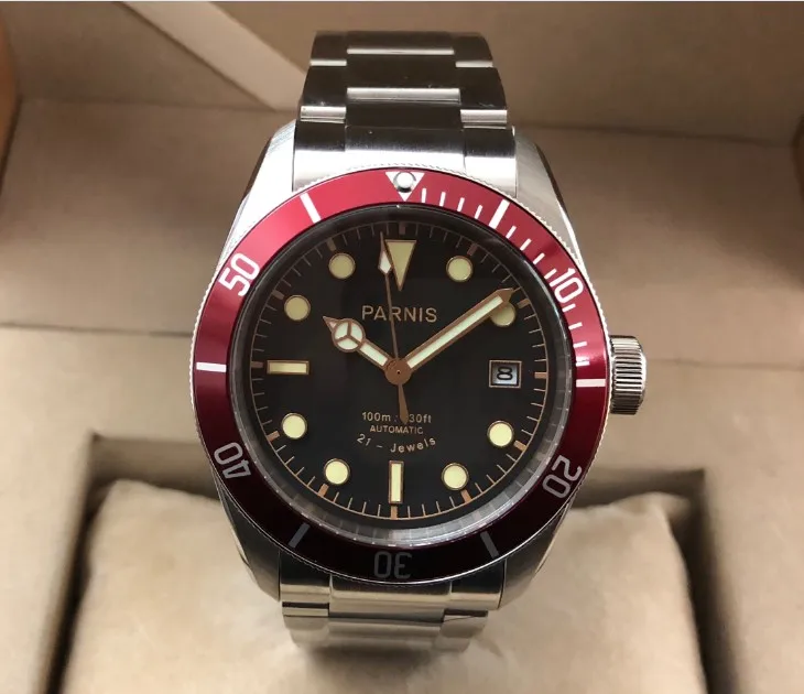 Часы мужские механические 41 мм 10 бар|watch men|watch men luminouswatch watch |