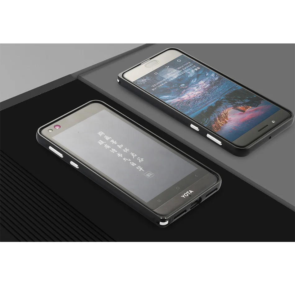 Роскошный чехол для YotaPhone 3 алюминиевый бампер с металлической рамкой Yota