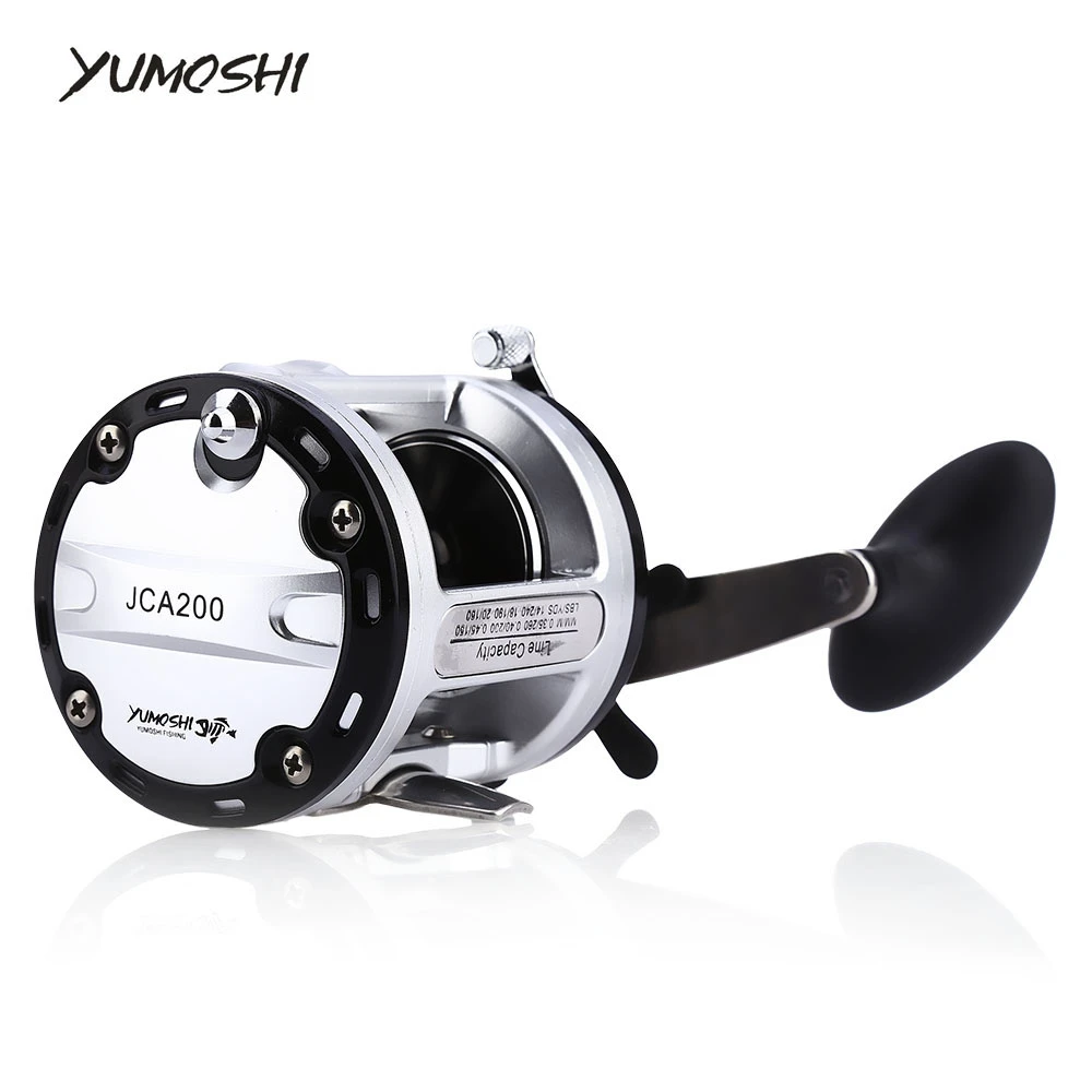 YUMOSHI Рыболовная катушка JCA200/300/400/500 с правой ручкой 12 + 1 шарикоподшипник 13