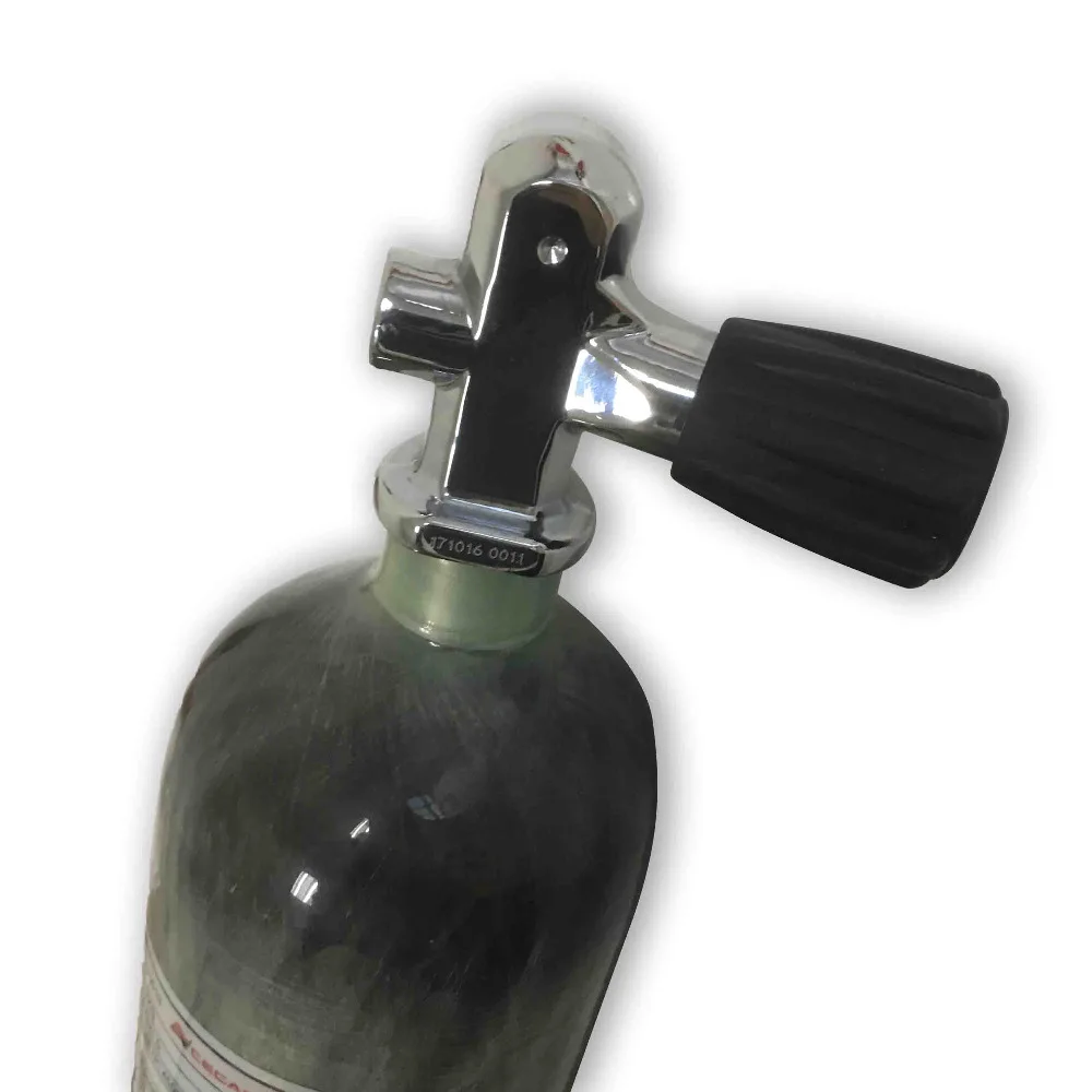 AC10251 Mini Hunting Equipment Tank 4500PSI 2L CE Diving Composite Carbon Fiber Gas Cylinder For Scuba Pcp Air Rifle Condor