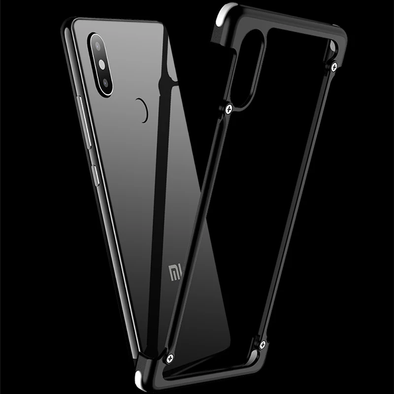 Oatsbasf Алюминиевый металлический бампер чехол для Xiaomi mi 8 mi 8/Pro/Explorer Роскошная подушка безопасности Защита от падения жесткий чехол mi 8 Pro
