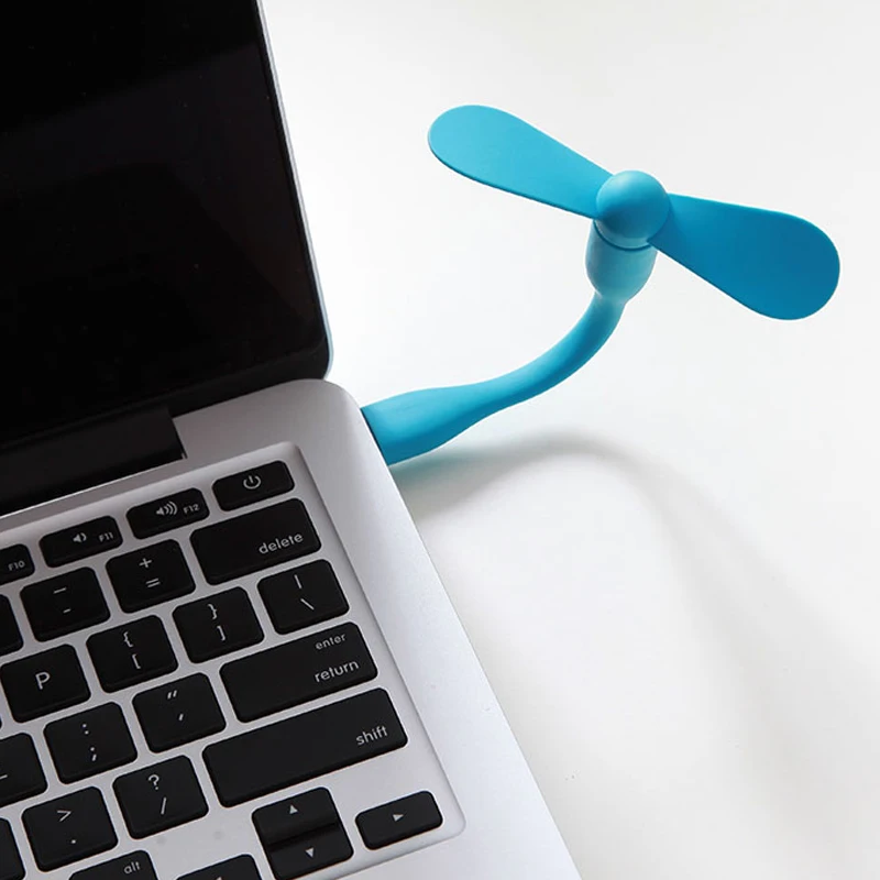 Оригинальный гибкий съемный USB вентилятор Xiaomi Mijia портативный светодиодный Xiomi 5 в