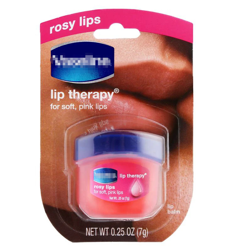 Rosy 1 шт. чистый нефтяной желе защитный увлажняющий крем против сухости и обветренных губ Бальзам натуральный органический Уход за губами увлажняющий крем - Цвет: Rosy