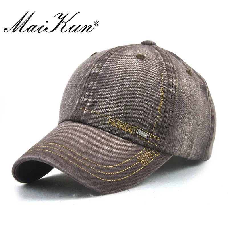 Maikun кепка мужская бейсболка унисекс Snapback шапки кости кепки в стиле хип-хоп регулируемая шапка для мужчин для женщин - Цвет: Coffee