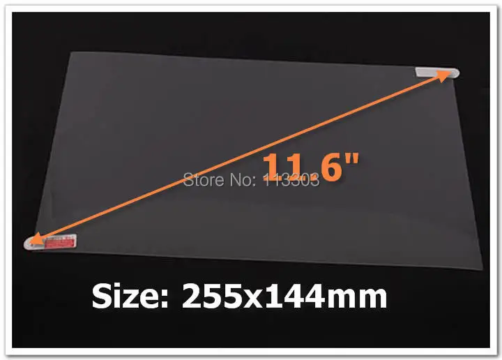 100pcs Universal Anti-glare Matte Screen Protector 11.6 inch Protective Film for Tablet PC Monitor Laptop Notebook Computer