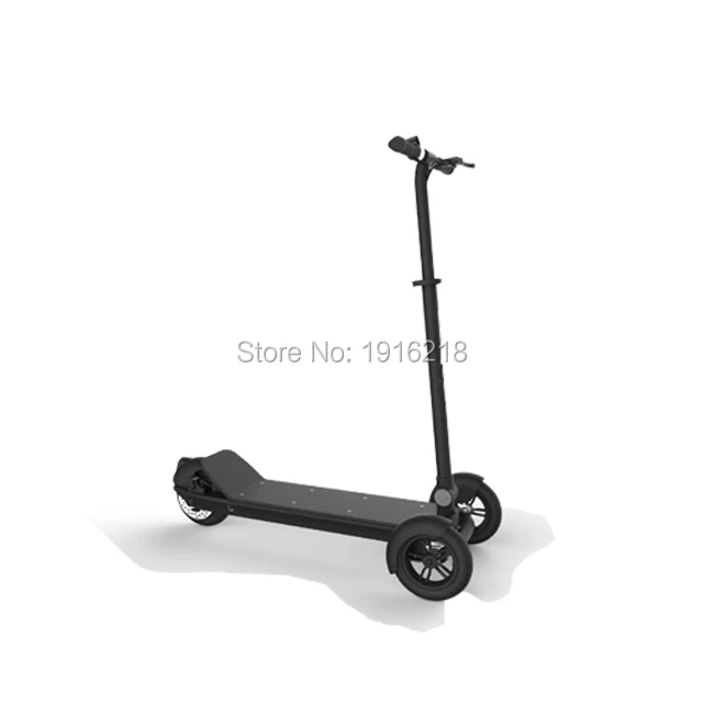 Складной электрический самокат с 3 колесами скейтборд из углеродного волокна