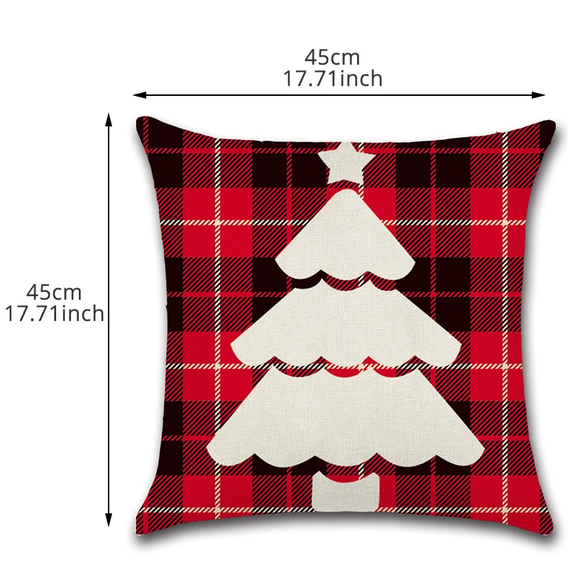 Чехол для подушки Silhouette Merry Christmas приятная кожи Подушка Dakimakura Мягкая Наволочка