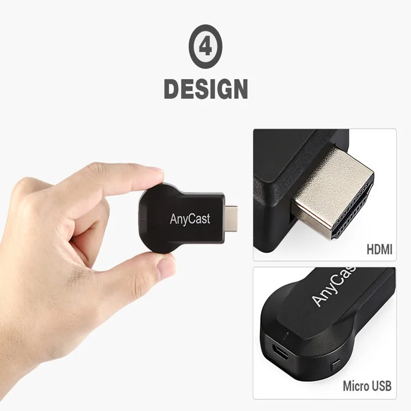 128 М Anycast M2 M9 Plus Miracast Any Cast AirPlay TV Stick HDMI Wifi Дисплей приемник для IOS Andriod|SmartTV-стики и