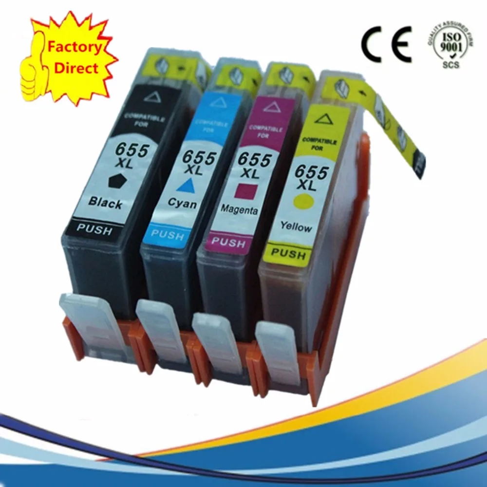 655 XL 655XL Φ для принтера HP655 HP655XL Deskjet Ink Advantage 3525 4615 4625 5525 6520 6525|Чернильные картриджи| |