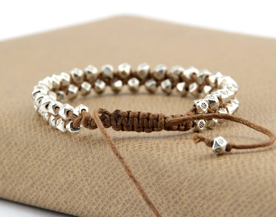 Стимпанк браслет Богемия дружбы ручная работа пары хип-хоп винтажный с тибетской