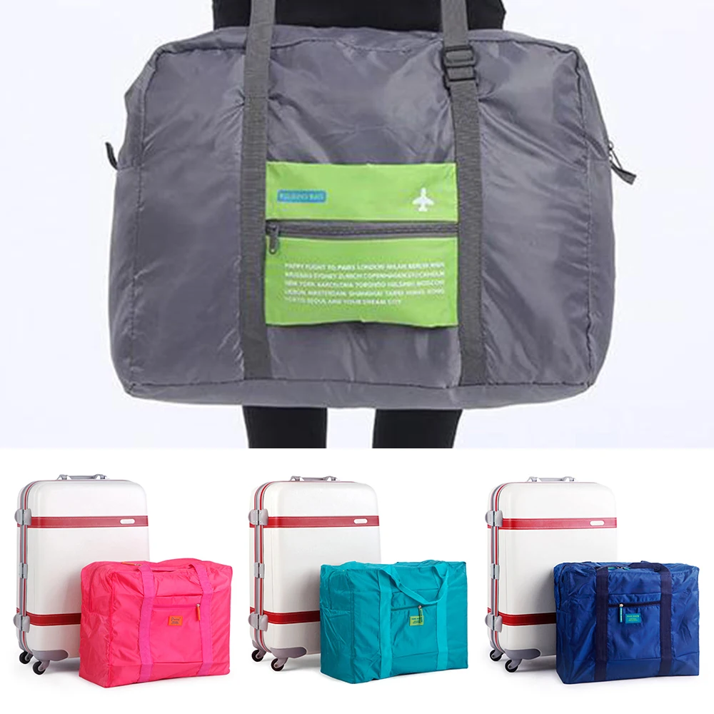 Большой Водонепроницаемый складной Дорожный чемодан нейлоновый органайзер для