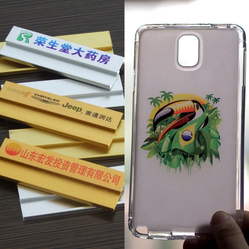 Новинка 2017 маленький планшетный принтер для чехлов телефона из ТПУ чехол iphone