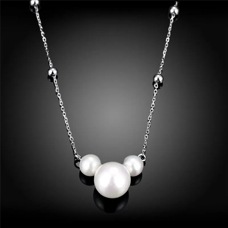 Ожерелье DODO женское из серебра 925 пробы с пресноводным жемчугом|brand necklace|necklace