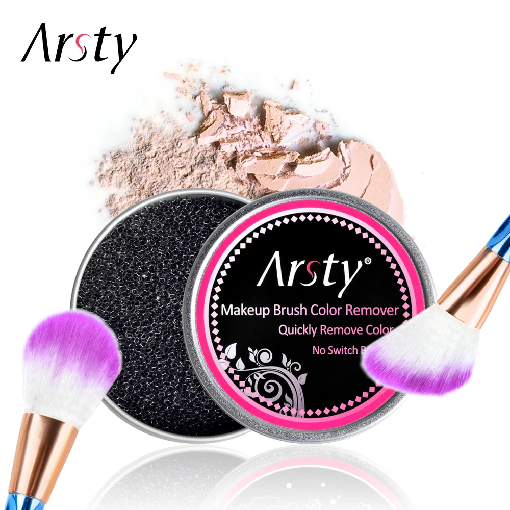ARSTY 3 второго цвета! Кисть для очистки макияжа Губка быстрого удаления цвета с