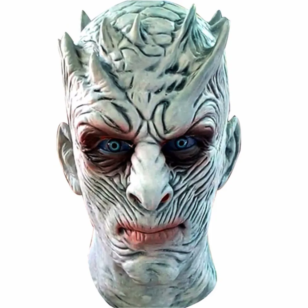 Игра престолов маска на Хэллоуин ночной король Уокер лицо ночь RE Zombie латексная