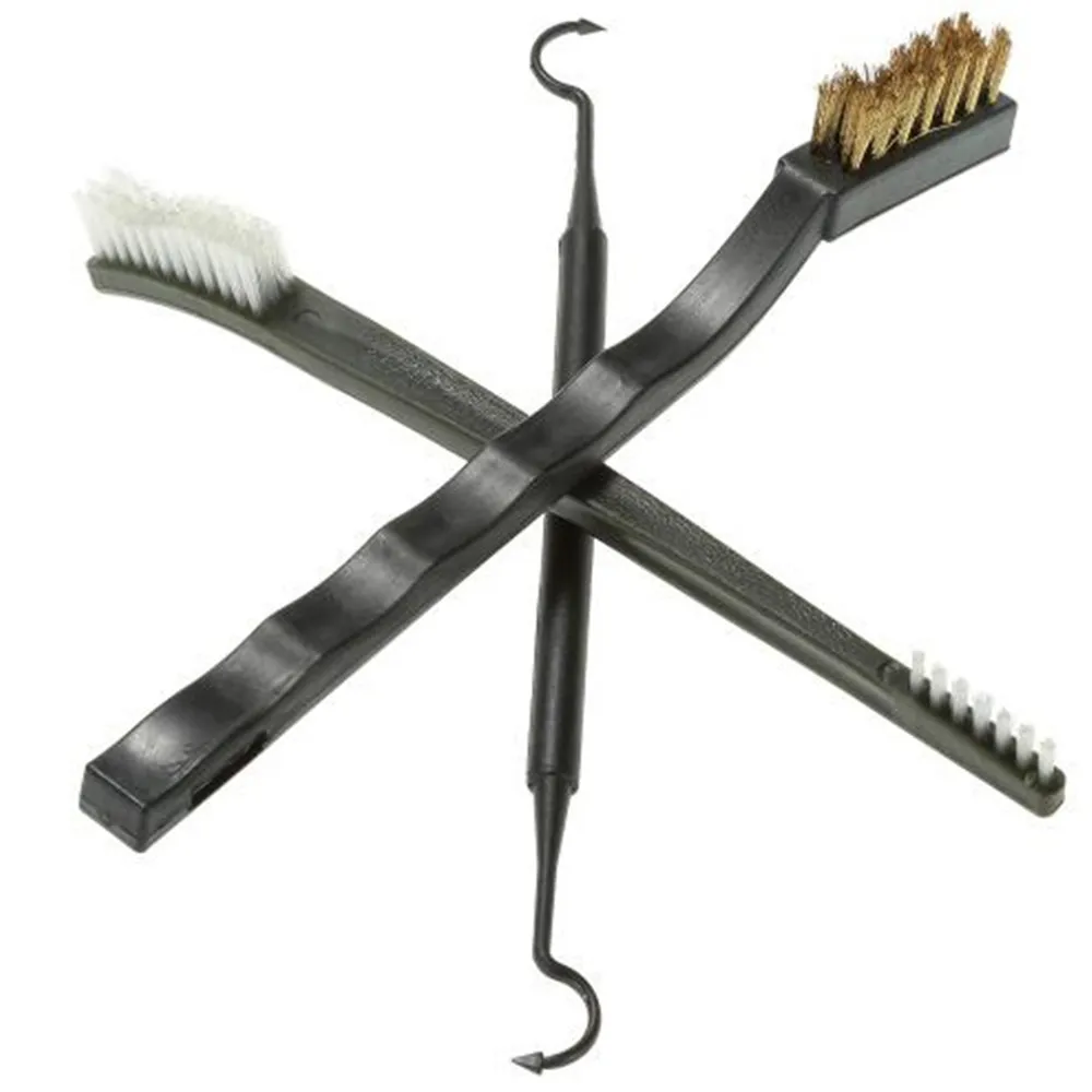 Набор для чистки пистолета 7 шт./компл. аксессуары охотничьего стальная щетка