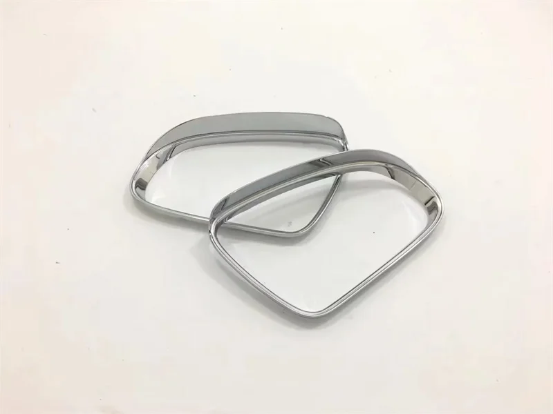 For Hyundai Kona Encino Kauai 2018 2019 ABS Chrome Rain Eyebrow Trim Cover Rearview Mirror Car Accessories Styling Parts |