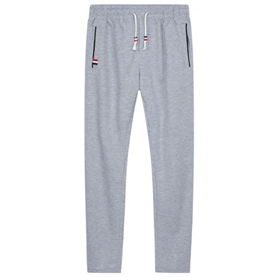 Light Grey DIMUSI, мужские джоггеры, повседневные штаны, для фитнеса, мужская спортивная одежда, спортивный костюм, низ, обтягивающие тренировочные штаны, брюки для тренажерного зала, для бега, спортивные штаны, 6XL - Цвет: Light Grey