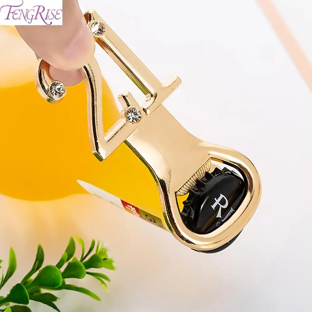 FENGRISE 1 шт. Металлическая открывашка для пивных бутылок вечерние 21 день рождения