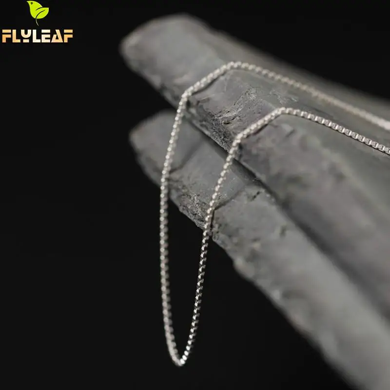 Цепочка Из серебра 100% пробы 40 + 5 см|chain necklace|box chainnecklace accessories |