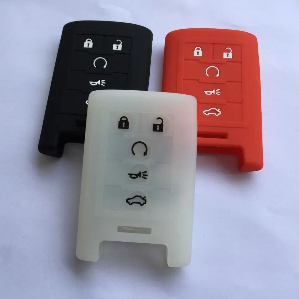 Силиконовый чехол для ключей с дистанционным управлением Cadillac ATS CTS DTS XTS STS SLS SRX Smart