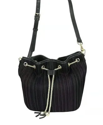 Miyake pleated female crossbody bag fashion simple wild natural gas large capacity portable bucket bag HOT SELLING