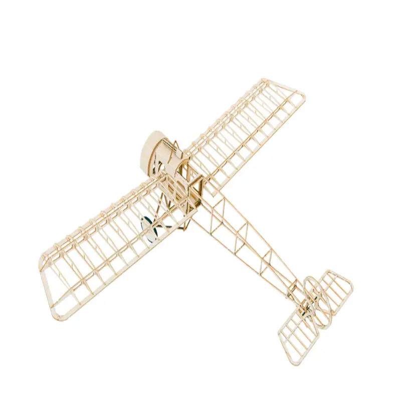 Fokker E3 480 мм размах крыльев Balsa деревянная лазерная резка RC самолет Набор Горячая