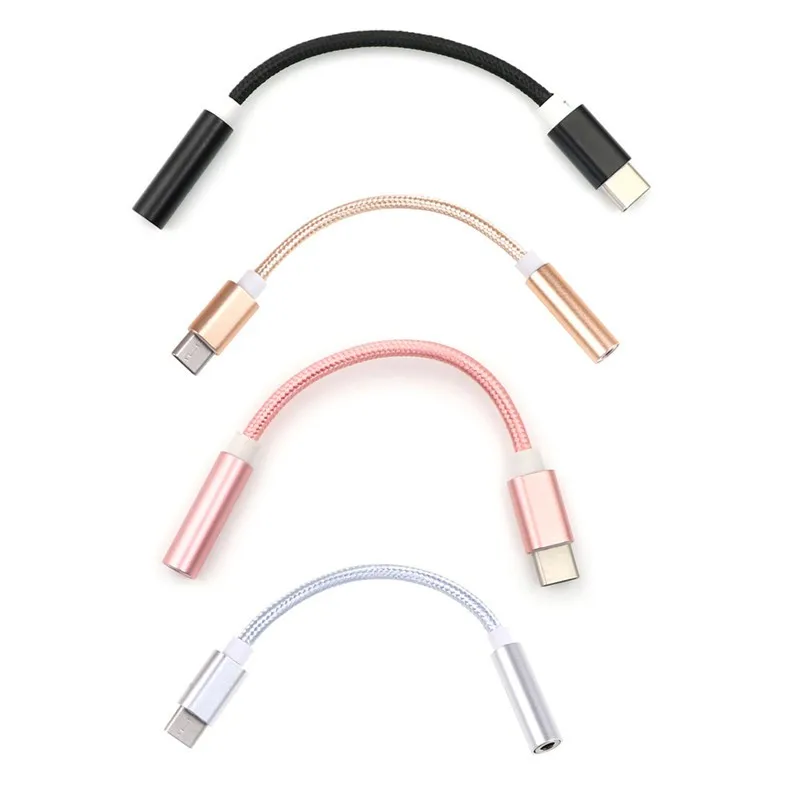 Usb type C до 3 5 мм аудиокабель для наушников адаптер AUX Jack Xiaomi 6 8 huawei P20 Pro