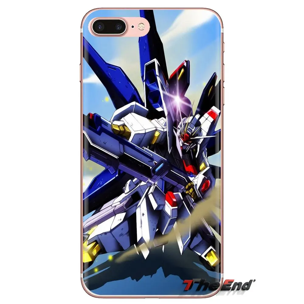 Gundam для Samsung Galaxy S3 S4 S5 Mini S6 S7 Edge S8 S9 S10 Plus Note 3 4 5 8 9 прозрачные мягкие чехлы |