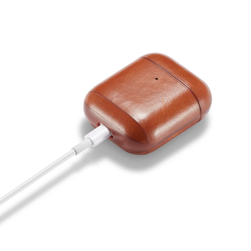 Чехол для наушников для Apple Airpod, аксессуары для AirPods, чехол, роскошный кожаный чехол для хранения, беспроводные наушники, ПУ+ PC чехол для зарядки