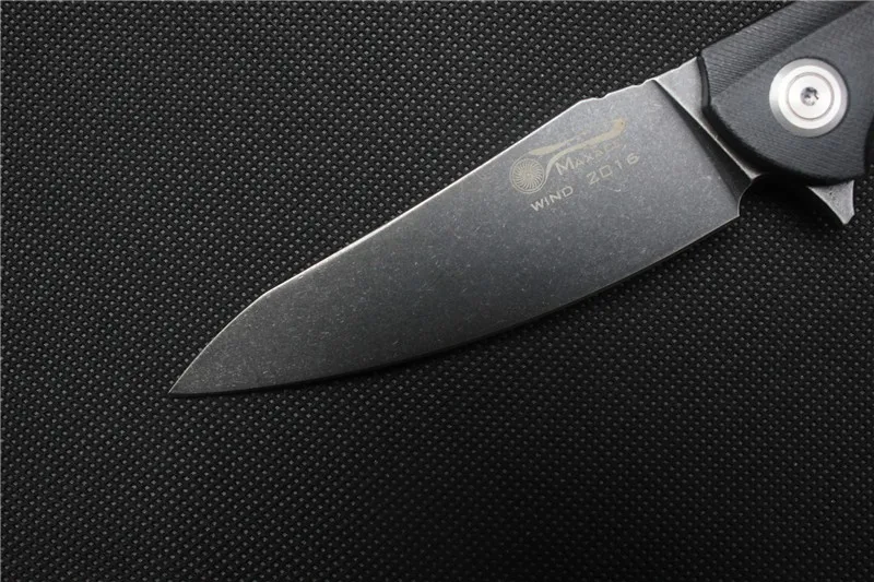 Maxace ветер Флиппер мяч brearing складной нож S35VN лезвие G10 Ручка кемпинга выживания Охота Туризм рыболовные ножи Открытый EDC