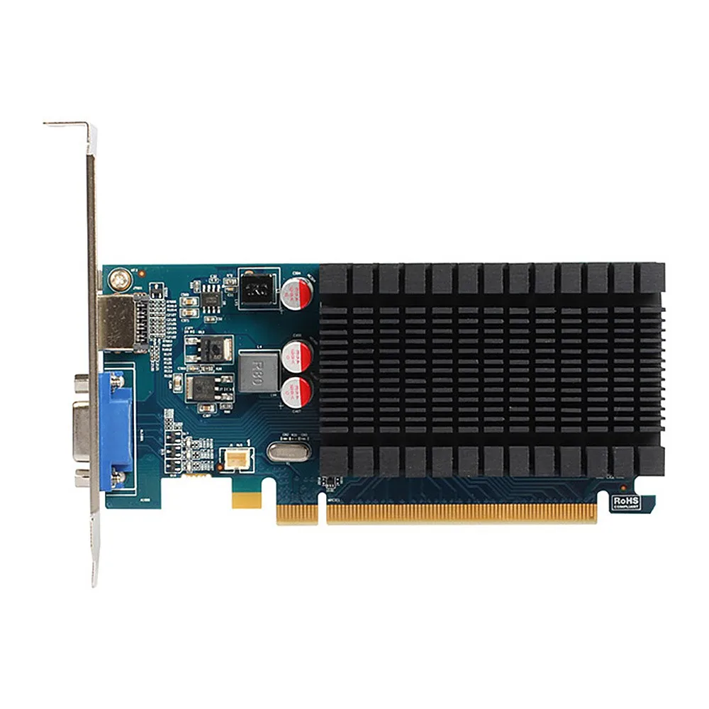 Yeston Radeon R5 230 GPU 1 ГБ GDDR3 64 бит 650 мГц игровой настольный компьютер PC Видео Графика