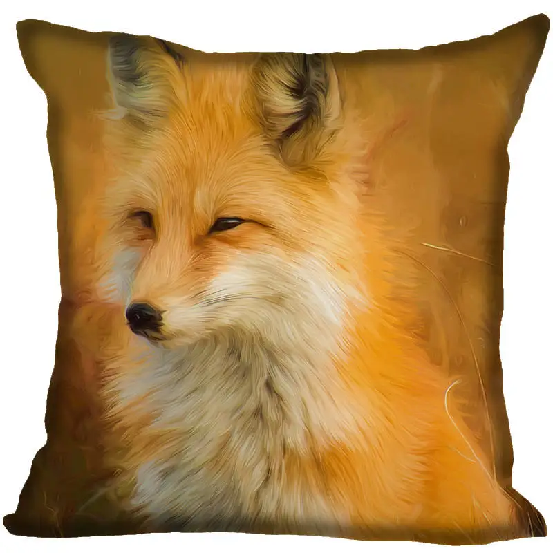 

Fox Hot Sale Pillow Case High Quality New Year's Pillowcase Decorative Pillow Cover For Wedding Decorative Christmas Goods