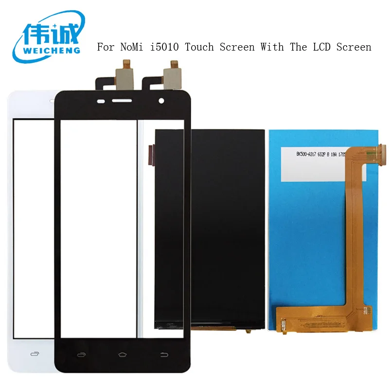 

For Nomi i5010 LCD Display Touch Screen Digitizer Replacement For For Prestigio Wize PX3 PSP3528 DUO LCD Glass Panel