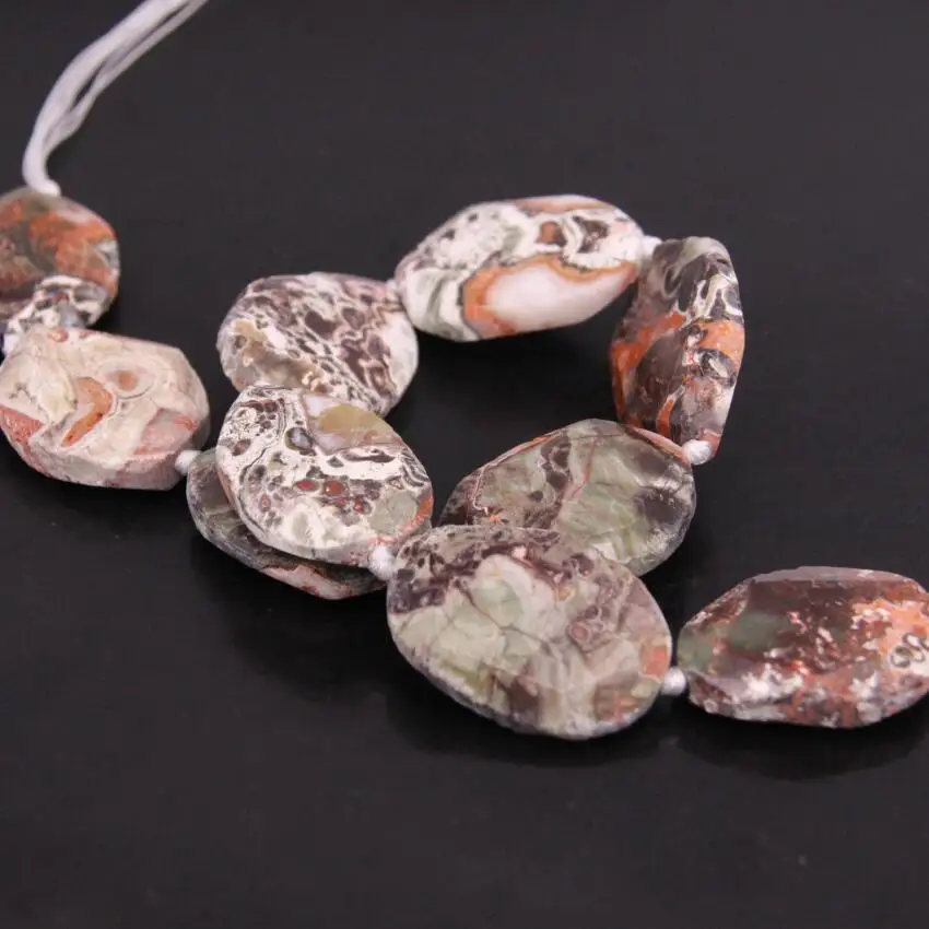 Approx10PCS/нитка; сделаны из Натурального Коричневого Ocean jaspers граненая плита бусины-самородки, морской осадок ломтик Подвеска для изготовления ожерелья Сделано в Китае