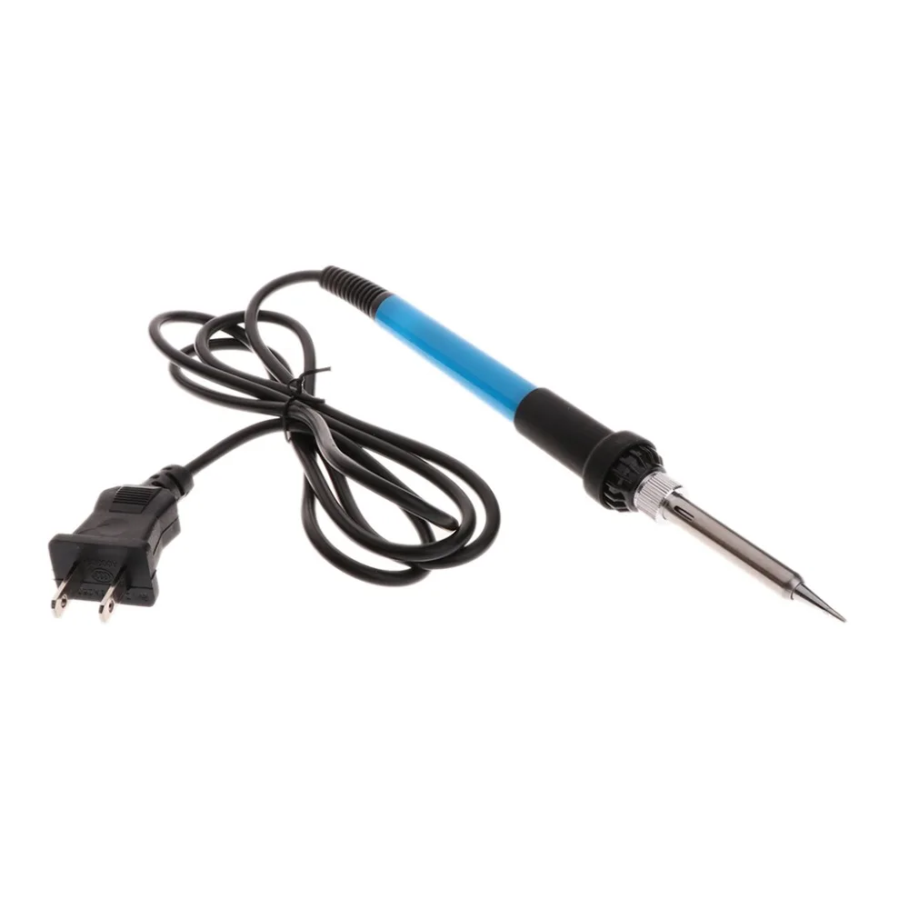 

BENGU 7 Pcs 110V/220V 60W Electrical Soldering Iron Welding Adjustable Temperature Gun+Solder Tip Set