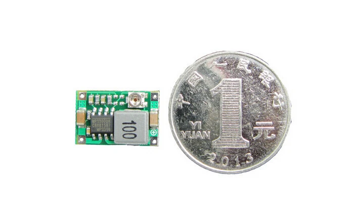 Понижающий модуль питания постоянного тока Glyduino Mini 360 модель самолета