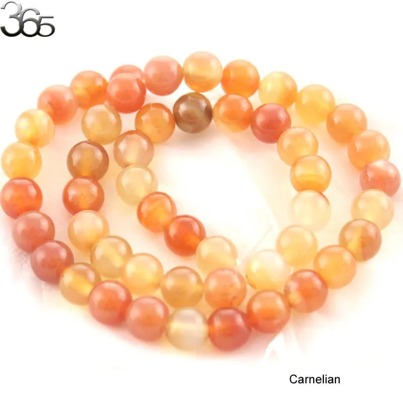 Free shipping Select by Size 4 6 8 10 12mm Wholesale Natural Stone Round Carnelian Agat Onyx Loose Beads Jewelry DIY | Украшения и