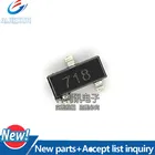 50 шт., 100% новый и оригинальный транзистор, бесплатная доставка, FMMT718TA 718 SOT23 PNP, силикон, мощность (переключение), лучшее качество в наличии