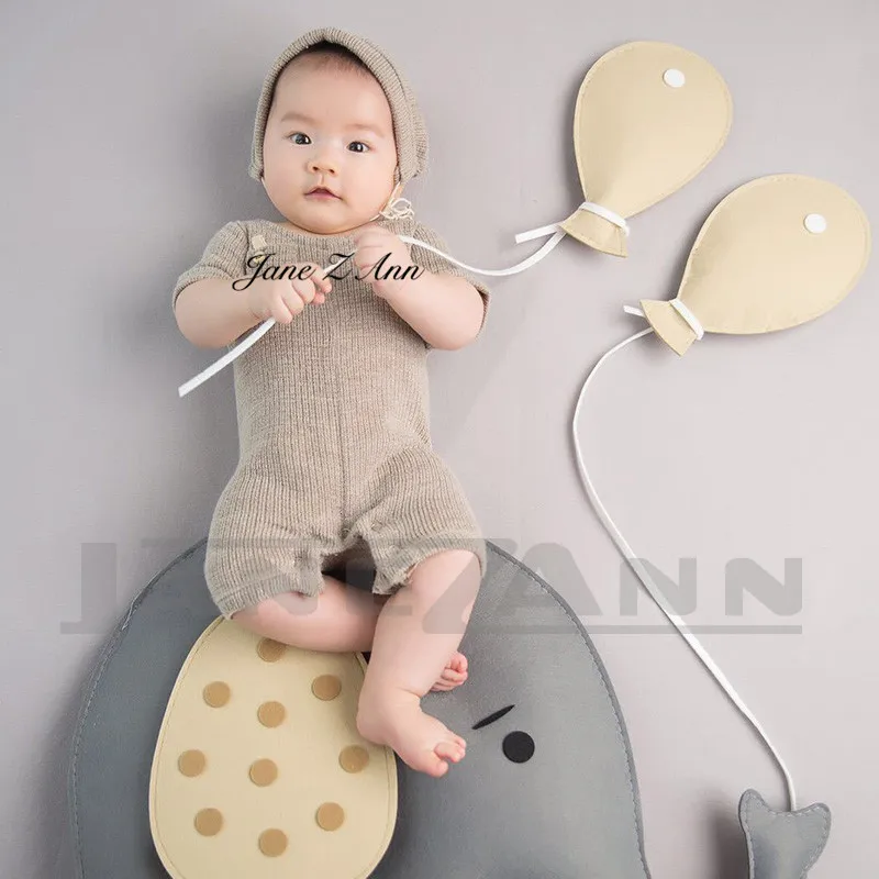 9 Jane Z Ann/детская одежда для фотосъемки; 3-12 месяцев; детский креативный костюм; студийный реквизит для фотосессии; одежда+ реквизит - Цвет: 9