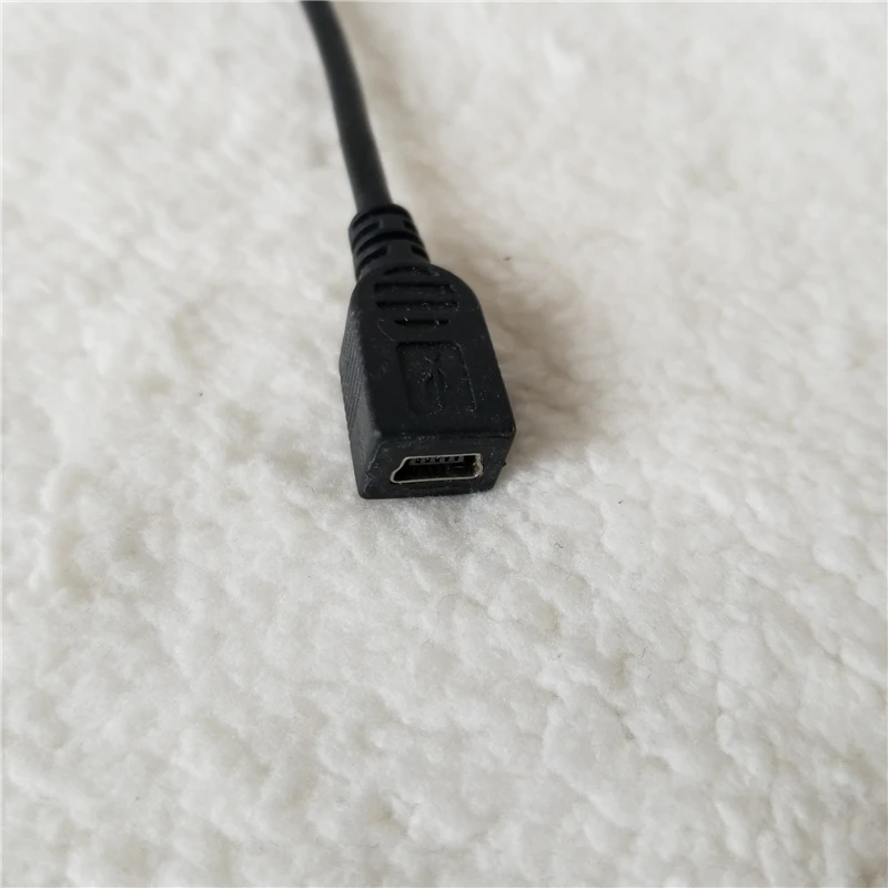 100 шт./лот USB тип A папа к Мини 5Pin Женский адаптер кабель-удлинитель данных для