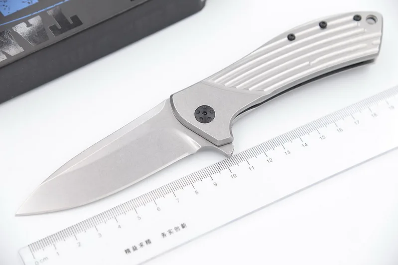 JUFULE 0801 складной D2 лезвие стальная ручка шарикоподшипник Flipper открытый кемпинг