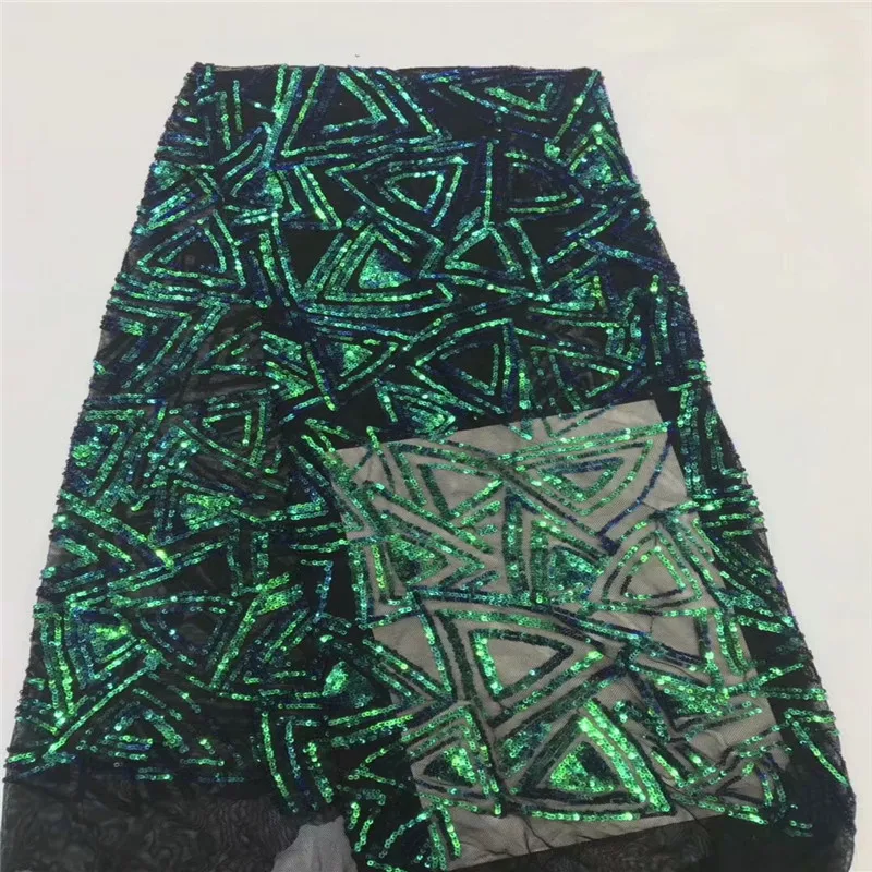 Сетчатые кружева с блестками ткань белого цвета высокое качество африканская