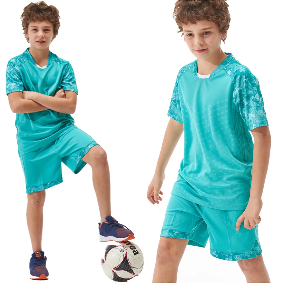 Детский Комплект футболок для футбола тренировочный костюм с принтом Maillot De Foot
