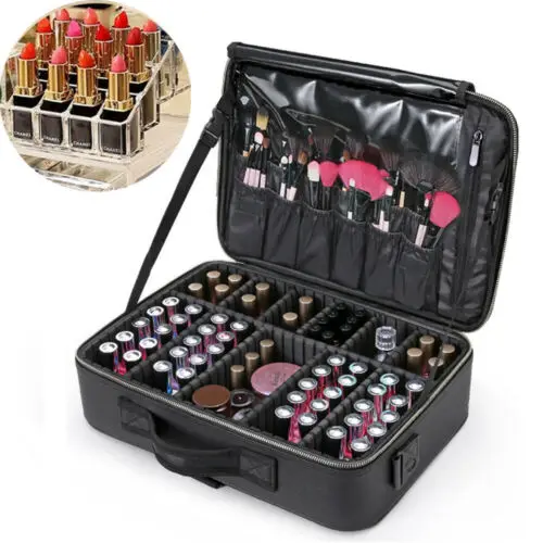 Профессиональный Красота Box Косметические Сумки Rose Vanity чехол Уход за ногтями УФ