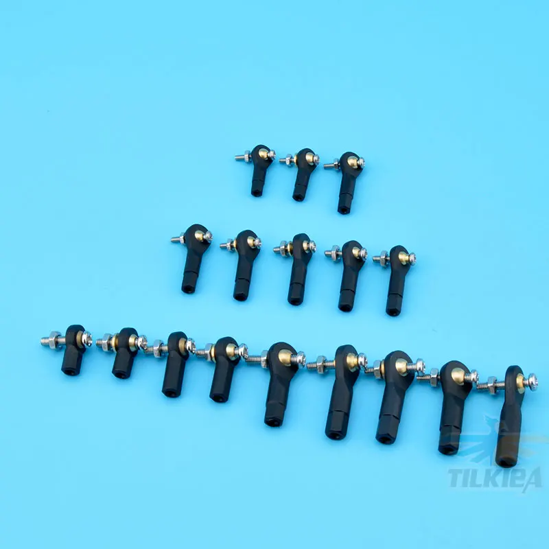 10PCS Plastic M2 M2.5 M3 Rod End / Ball Joint with Screw for RC Boat Airplane Car Truck Buggy Crawler | Игрушки и хобби