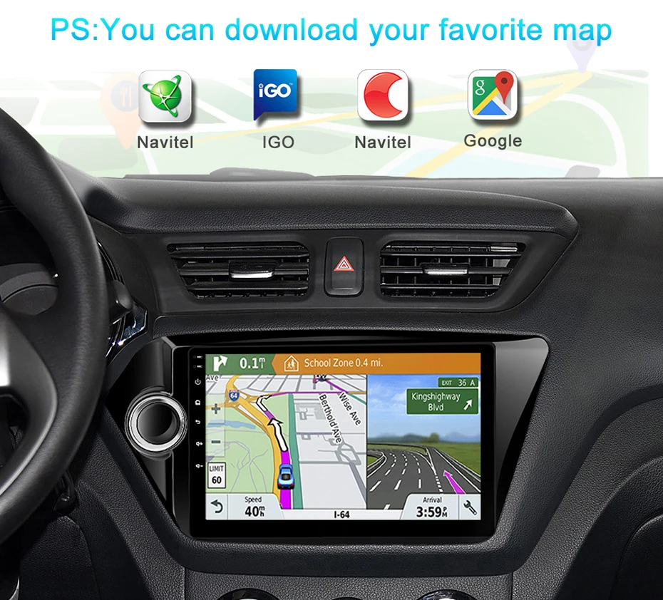 Android 8,1 2Din MP5 Автомобильный плеер 1080P 2 Din видео плеер радио для Kia RIO K2 K3 K4 2011 2012 2013 46